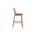 Imported microfiber leather high bar chairs